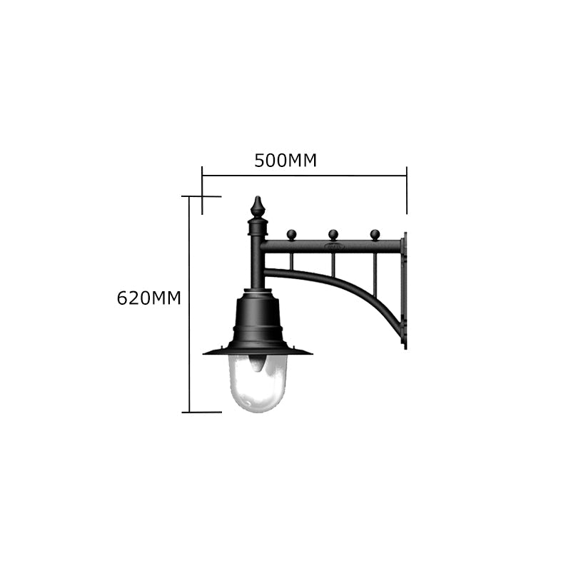 Avonshire 1Lt Outdoor Wall Light - Copper