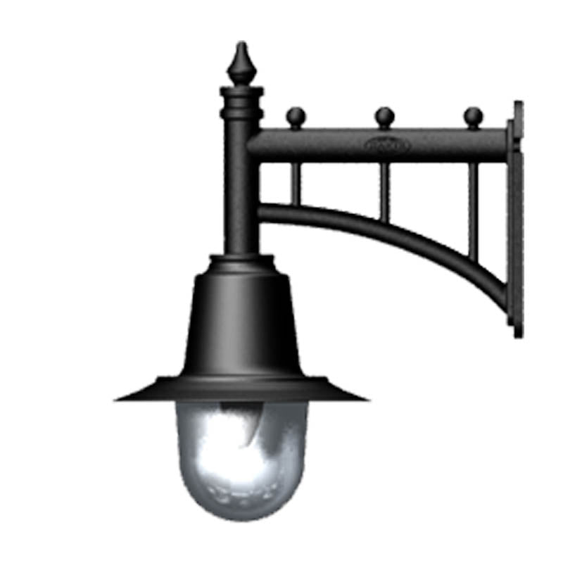 Avonshire 1Lt Outdoor Wall Light - Copper