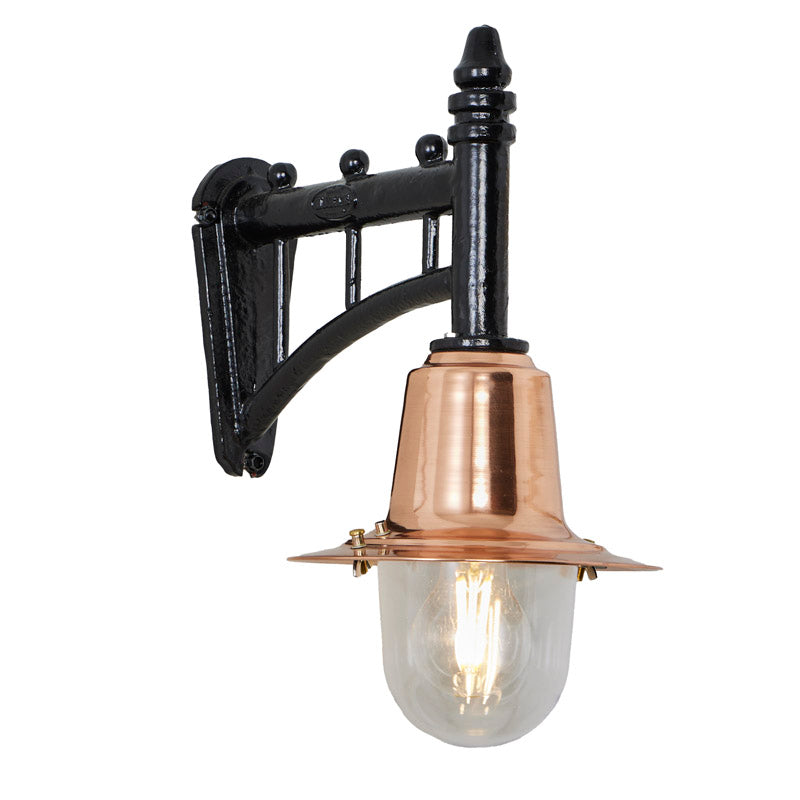 Avonshire 1Lt Outdoor Wall Light - Copper