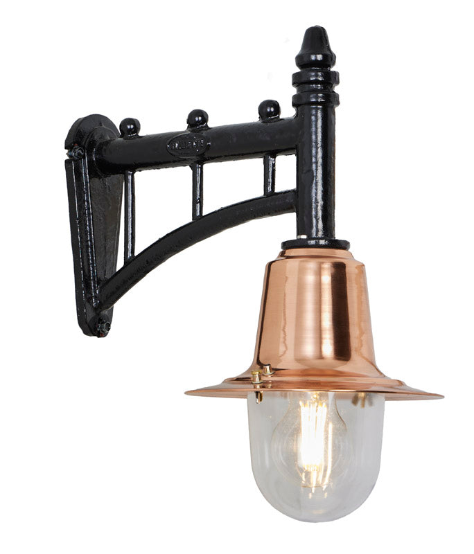Avonshire 1Lt Outdoor Wall Light - Copper