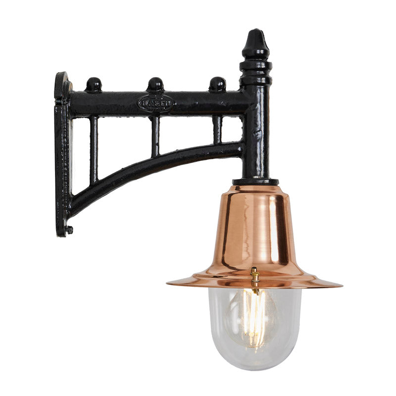 Avonshire 1Lt Outdoor Wall Light - Copper