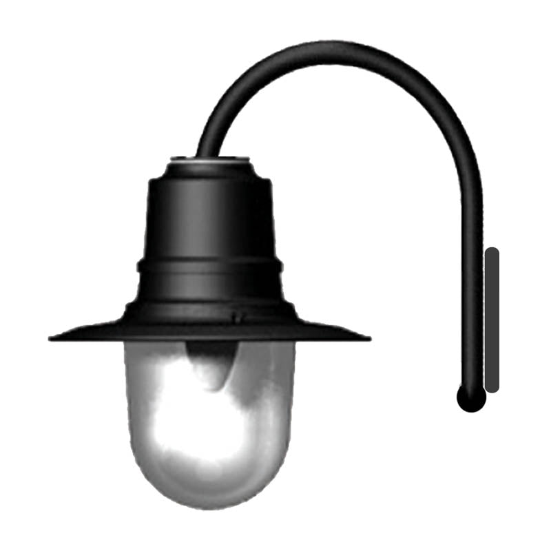 Skipton 1Lt Outdoor Wall Light - Cast Iron/Copper