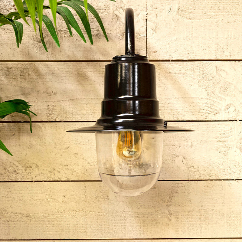 Skipton 1Lt Outdoor Wall Light - Cast Iron/Copper