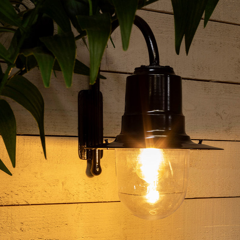 Skipton 1Lt Outdoor Wall Light - Cast Iron/Copper