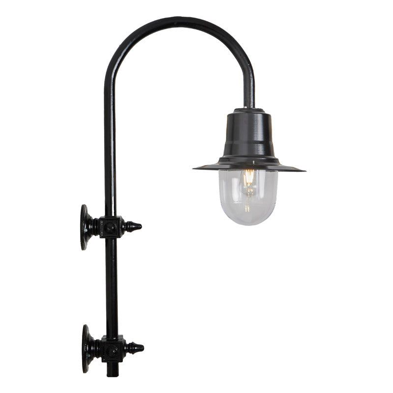 Skipton 1Lt Outdoor Wall Light - Cast Iron/Copper