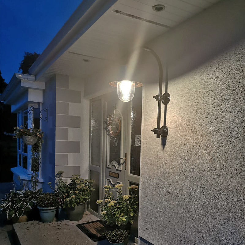 Skipton 1Lt Outdoor Wall Light - Cast Iron/Copper