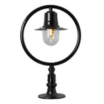 Bennett 1Lt Flat Pier Cap Light - Cast Iron/Copper