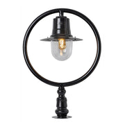 Bennett 1Lt Narrow Pier Cap Light - Cast Iron/Copper