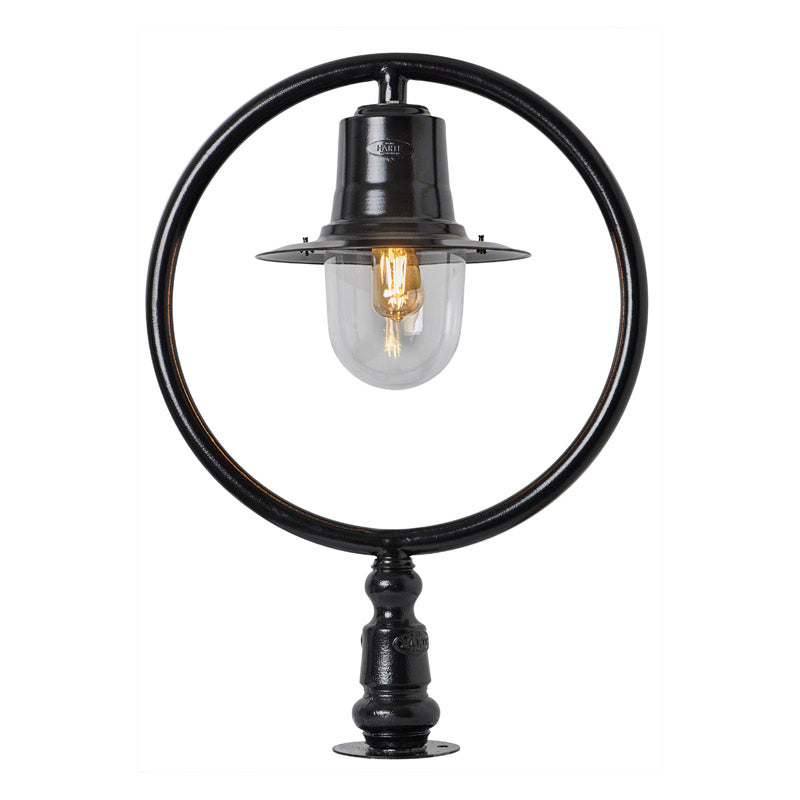 Bennett 1Lt Narrow Pier Cap Light - Cast Iron/Copper