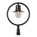 Bennett 1Lt Narrow Pier Cap Light - Cast Iron/Copper