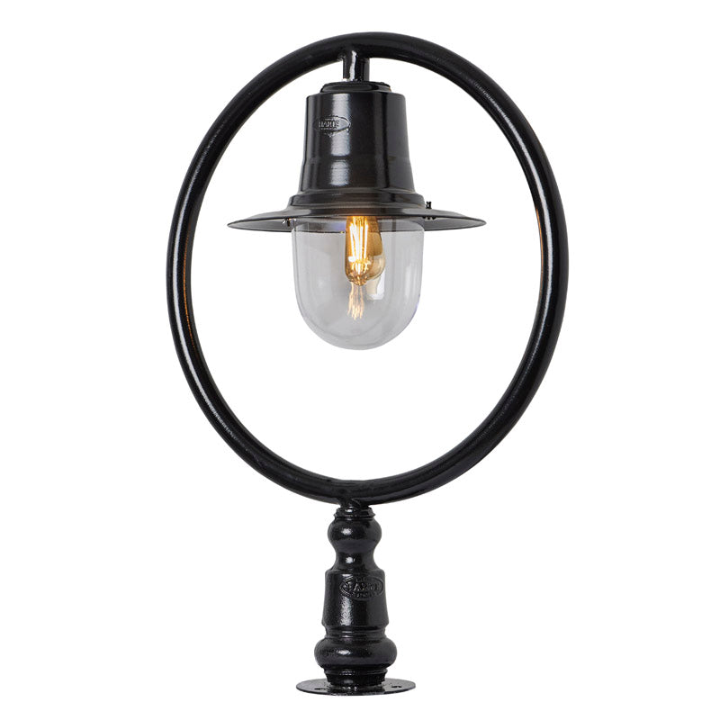 Bennett 1Lt Narrow Pier Cap Light - Cast Iron/Copper
