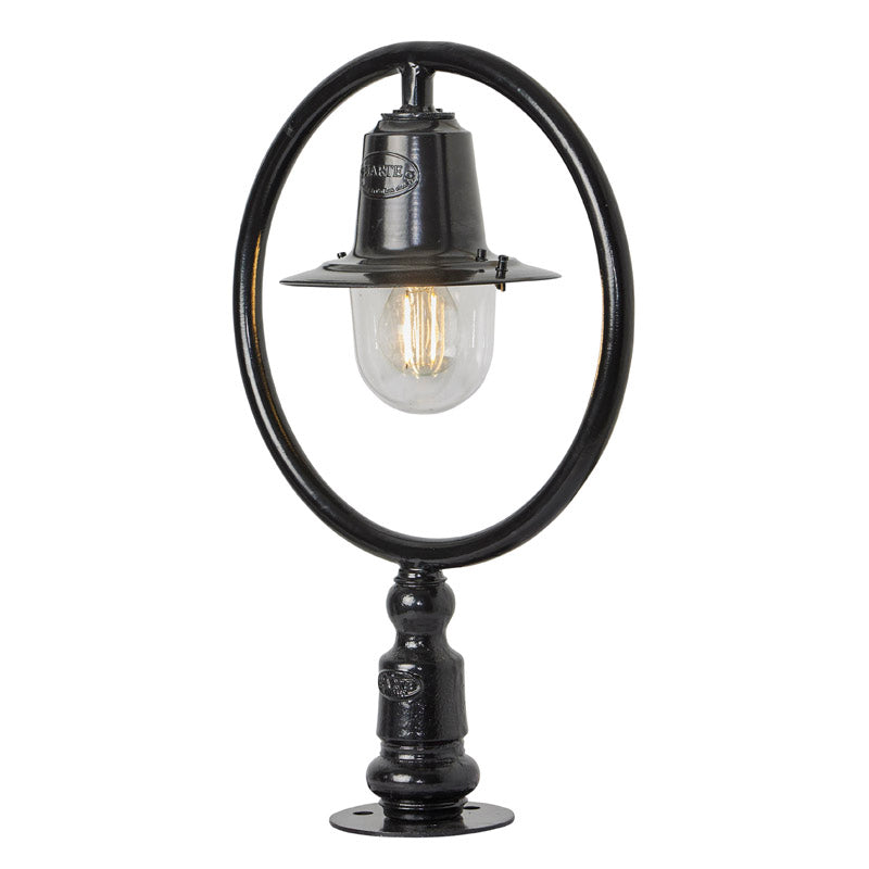Bennett 1Lt Narrow Pier Cap Light - Cast Iron/Copper