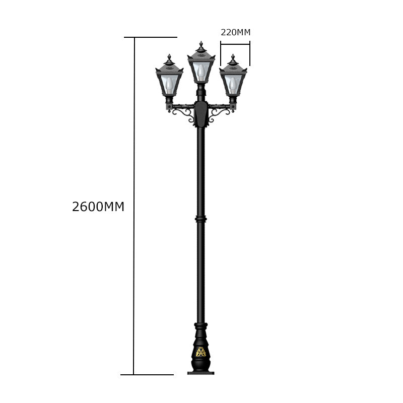 Lilliput 2/3Lt Lamp Pole - Cast Iron
