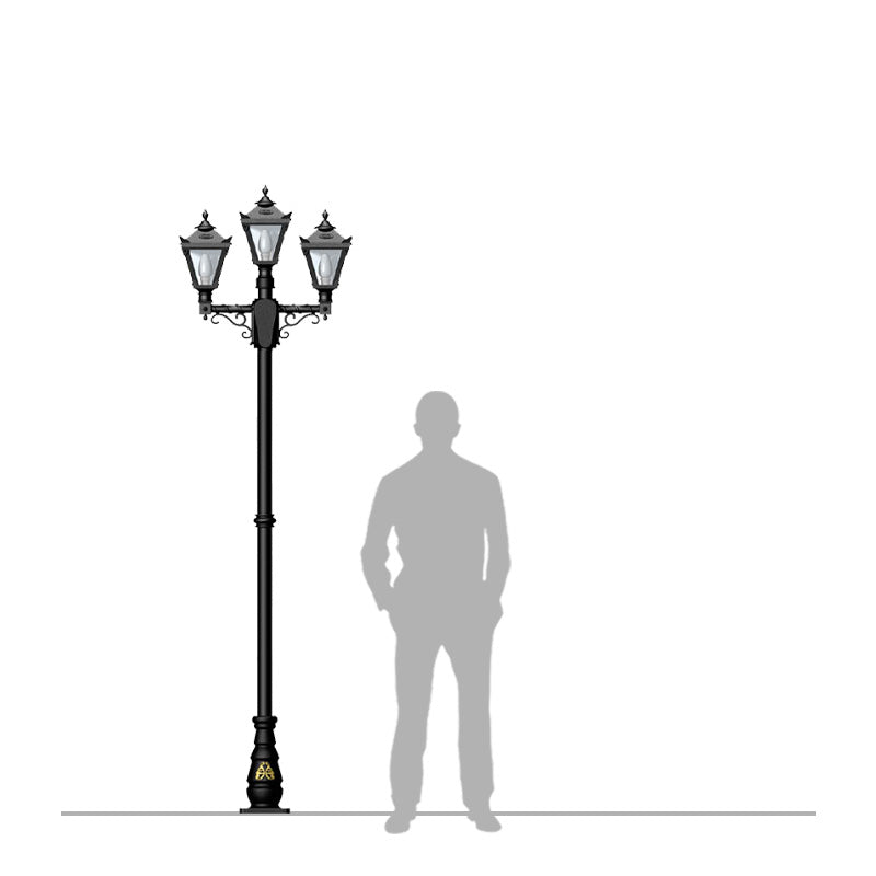 Lilliput 2/3Lt Lamp Pole - Cast Iron