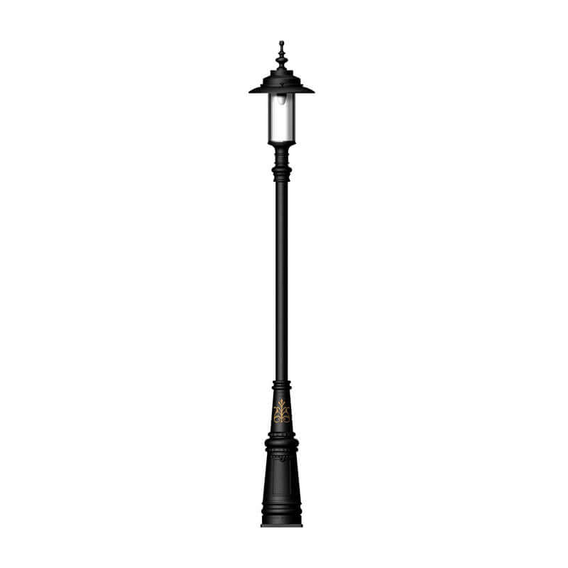 Betley 1Lt Lamp Post - Cast Iron