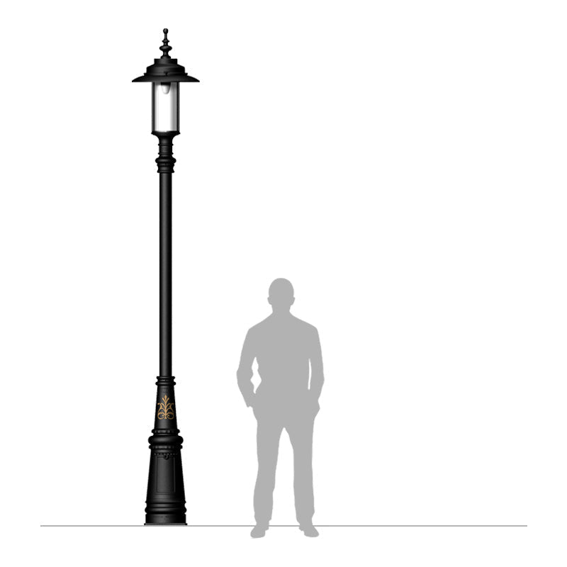 Betley 1Lt Lamp Post - Cast Iron