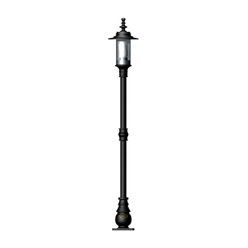 Betley 1Lt Lamp Post - Cast Iron