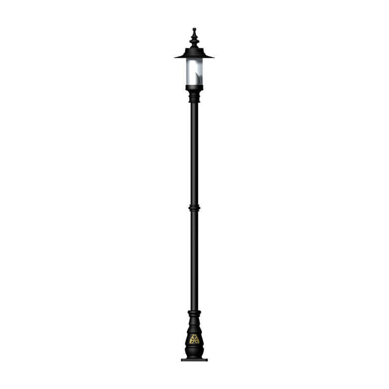 Betley 1Lt Lamp Post - Cast Iron