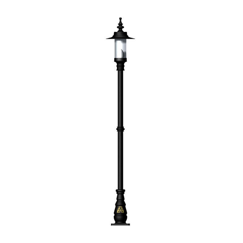 Betley 1Lt Lamp Post - Cast Iron