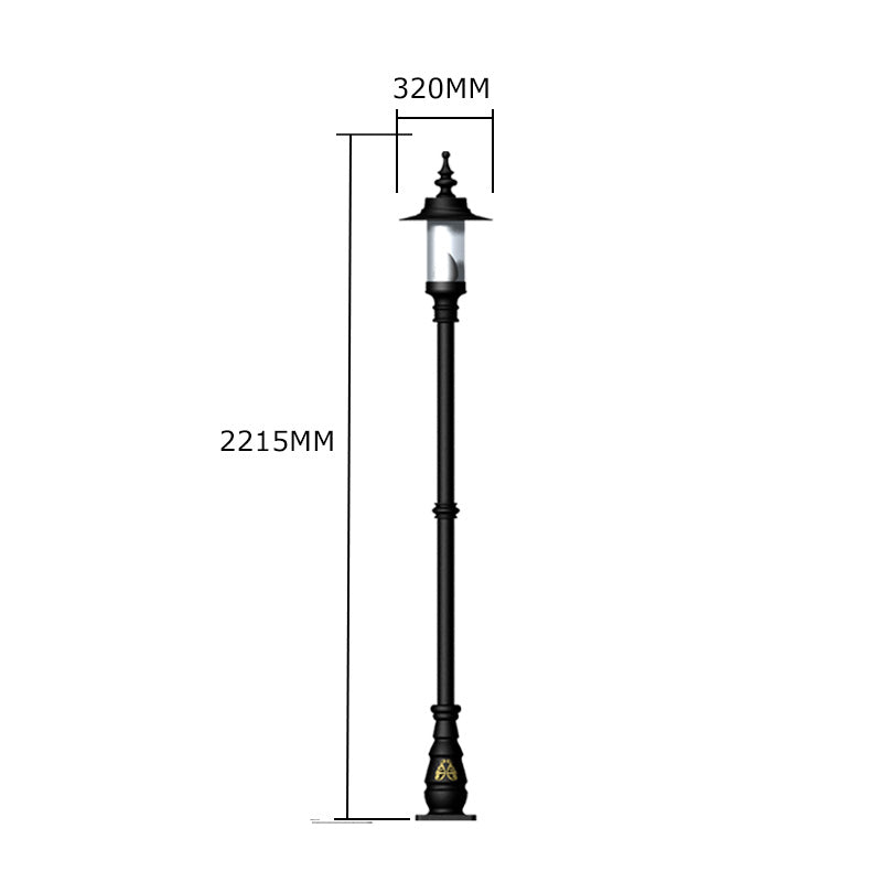 Betley 1Lt Lamp Post - Cast Iron