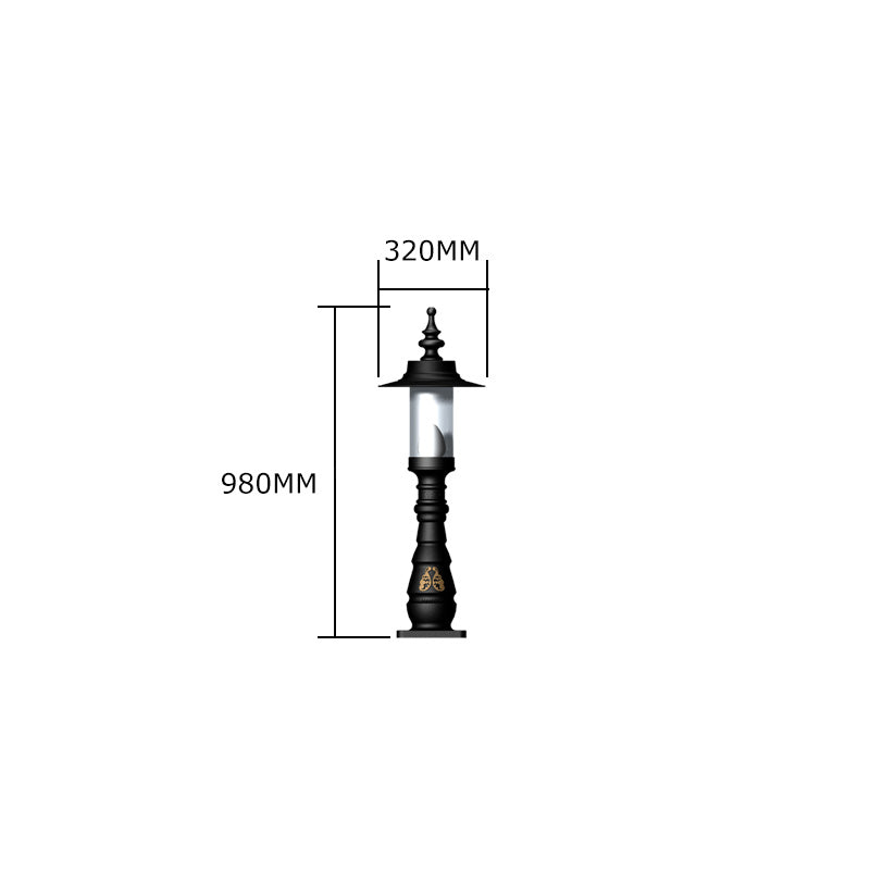 Rosedale 1Lt Bollard - Cast Iron