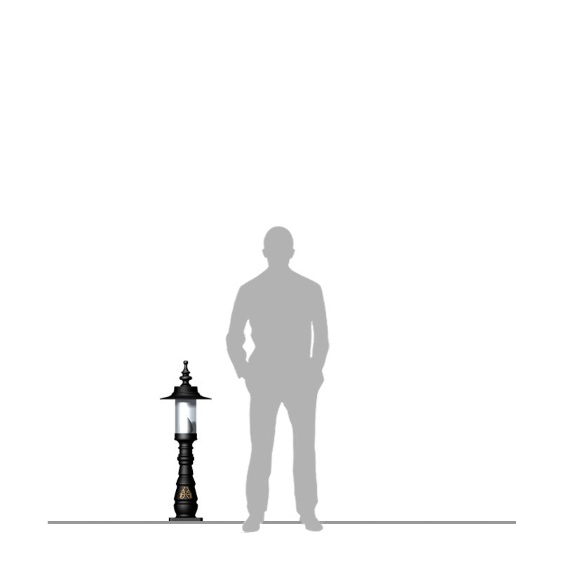 Rosedale 1Lt Bollard - Cast Iron