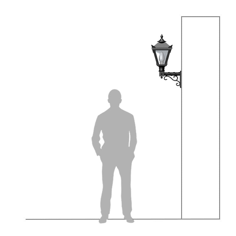Warburton 1Lt Outdoor Wall Lamp