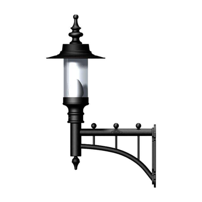 Crossley 1Lt Outdoor Wall Light - Cast Iron