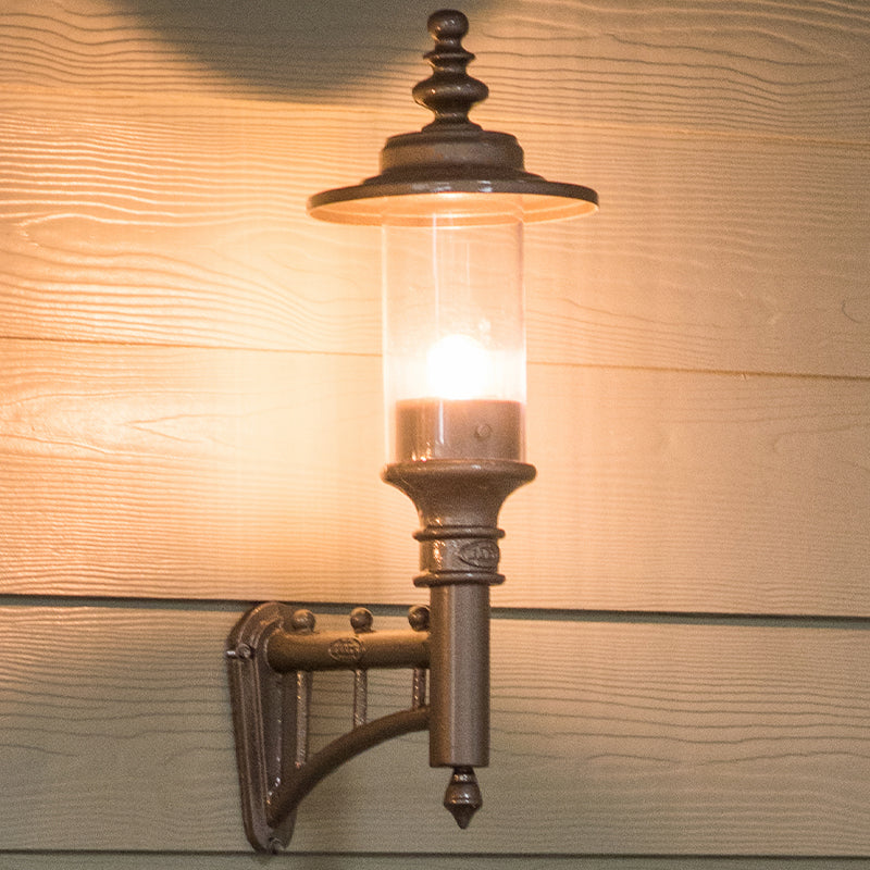 Crossley 1Lt Outdoor Wall Light - Cast Iron