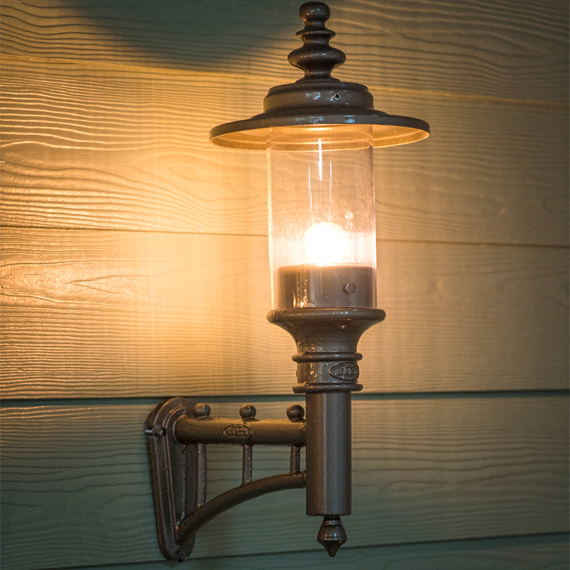 Crossley 1Lt Outdoor Wall Light - Cast Iron