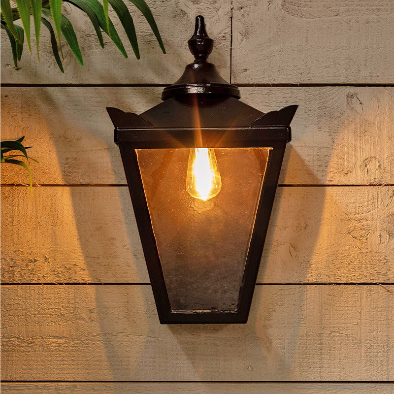 Hawksburn 1Lt Outdoor Wall Lamp - Cast Iron