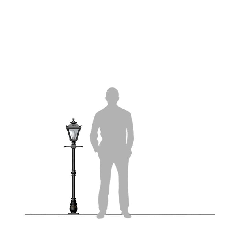 Enfield 1.4m Lamp Post - Cast Iron