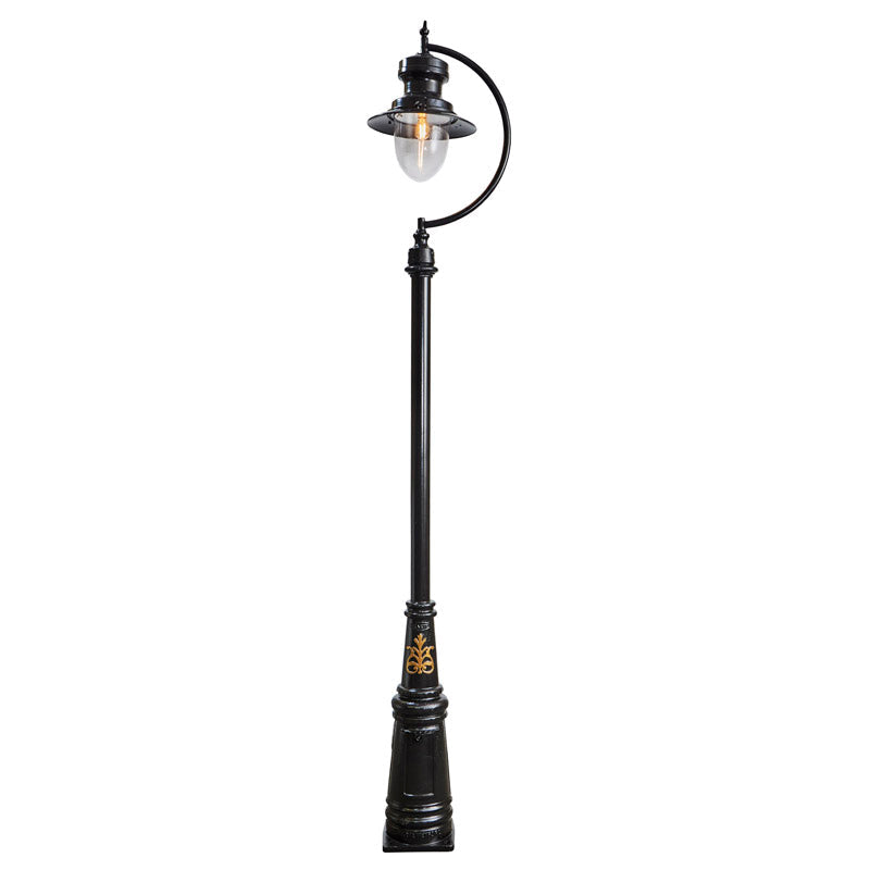 Ravenswood 1Lt Teardrop Lamp Post - Cast Iron