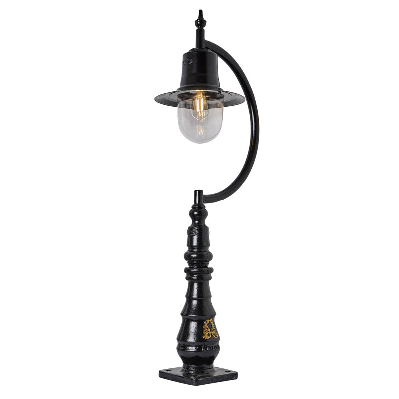 Tennyson 1Lt Teardrop Bollard - Cast Iron/Copper