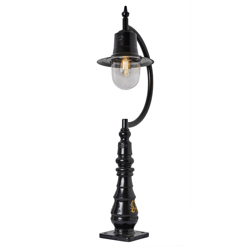 Tennyson 1Lt Teardrop Bollard - Cast Iron/Copper