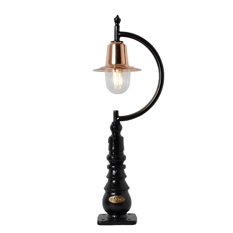 Tennyson 1Lt Teardrop Bollard - Cast Iron/Copper