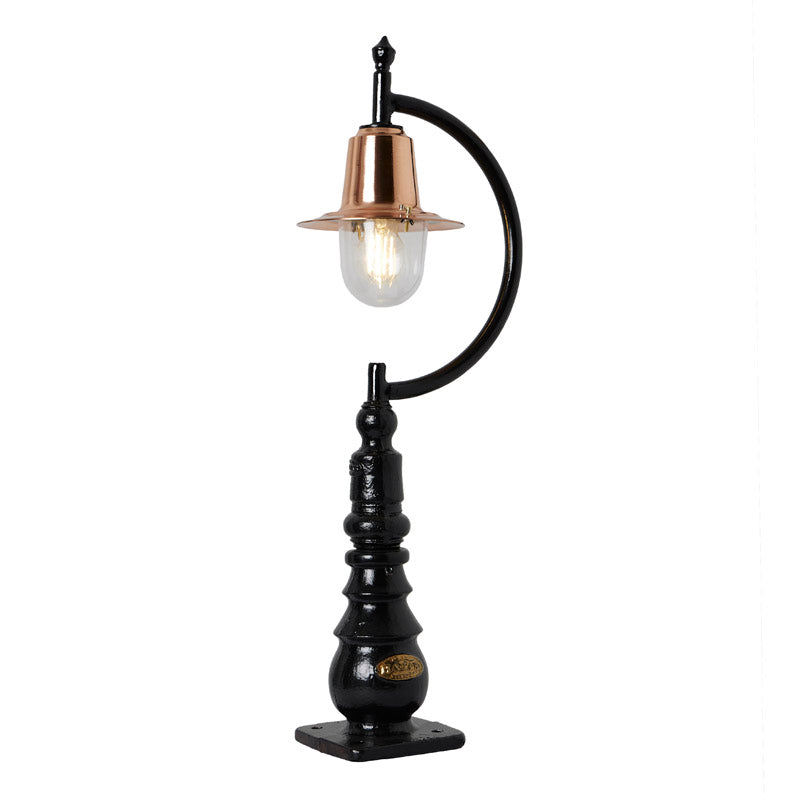 Tennyson 1Lt Teardrop Bollard - Cast Iron/Copper