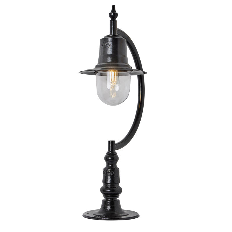 Upfield 1Lt Teardrop Pier Light - Cast Iron/Copper