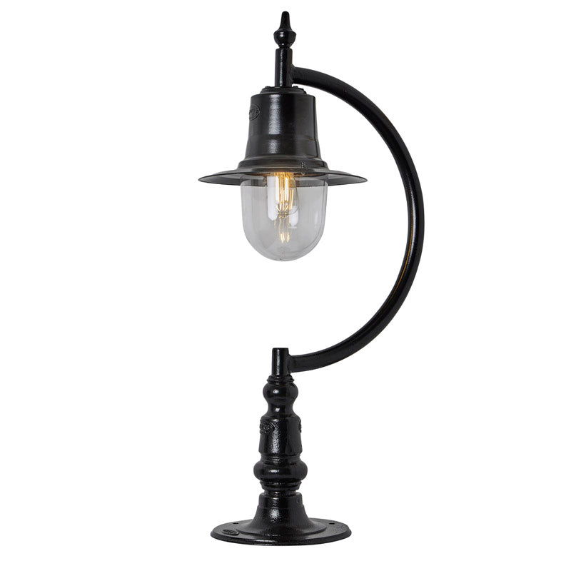 Upfield 1Lt Teardrop Pier Light - Cast Iron/Copper