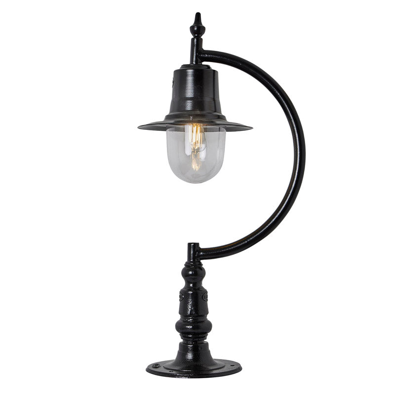 Upfield 1Lt Teardrop Pier Light - Cast Iron/Copper