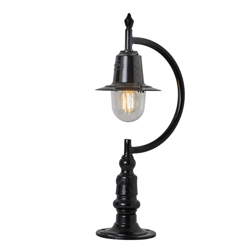 Upfield 1Lt Teardrop Pier Light - Cast Iron/Copper