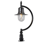 Upfield 1Lt Teardrop Narrow Pier Light - Cast Iron/Copper