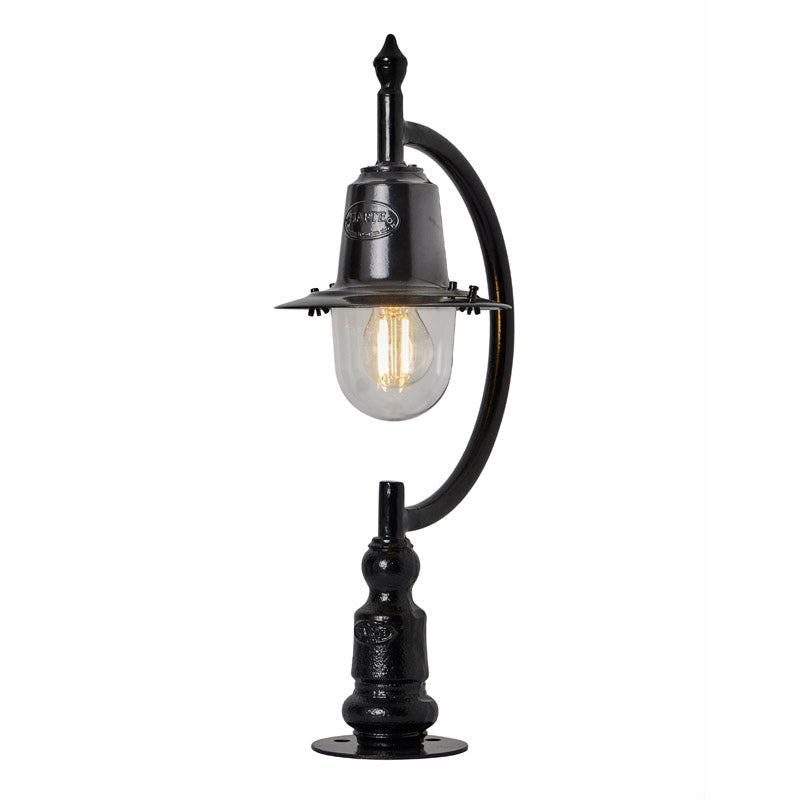 Upfield 1Lt Teardrop Pier Light - Cast Iron/Copper