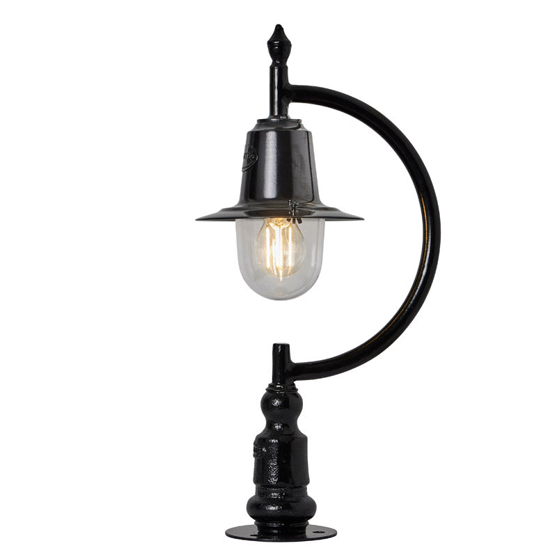Upfield 1Lt Teardrop Pier Light - Cast Iron/Copper