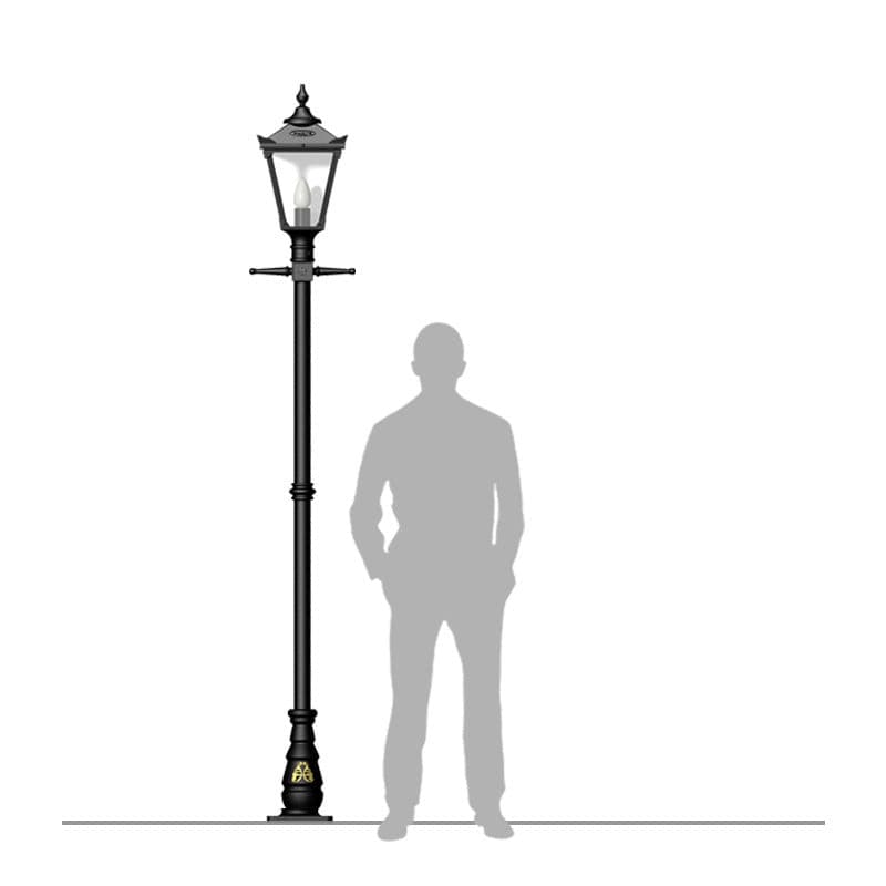 Frankston 2.6m Lamp Post - Cast Iron
