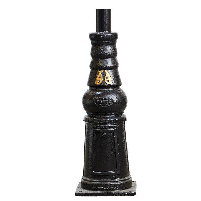 Parkdale 1Lt Lamp Post - Cast Iron