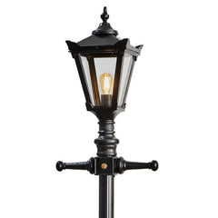 Parkdale 1Lt Lamp Post - Cast Iron