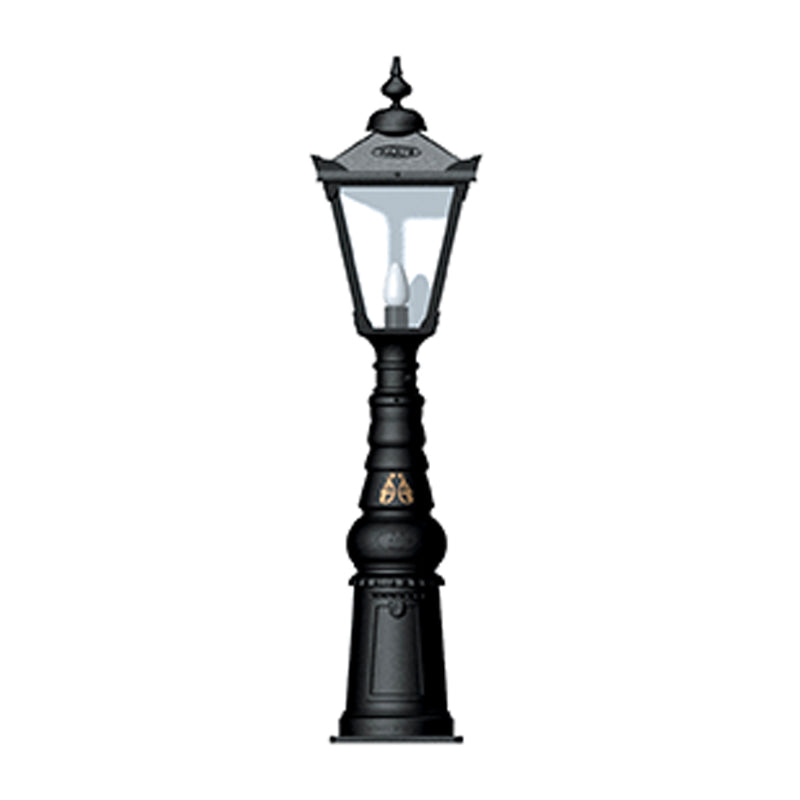 Rodneyshire 1Lt Pedestal Light - Cast Iron