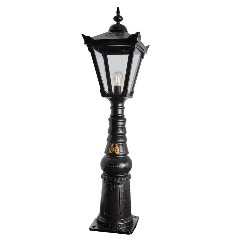 Rodneyshire 1Lt Pedestal Light - Cast Iron