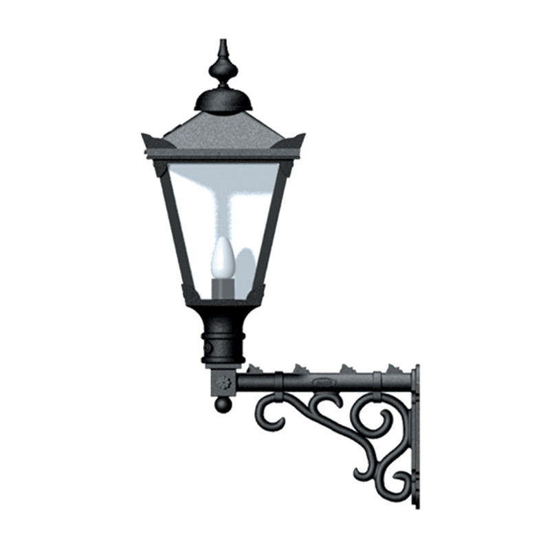 Rodneyshire 1Lt Outdoor Wall Light - Cast Iron